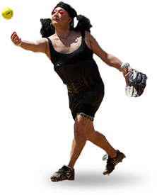 Picture of Drag Queen pitcher.
