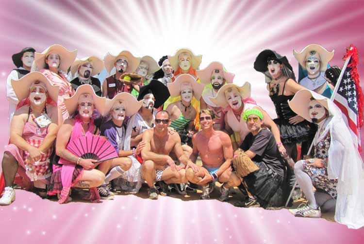Los Angeles Sisters of Perpetual Indulgence group shot